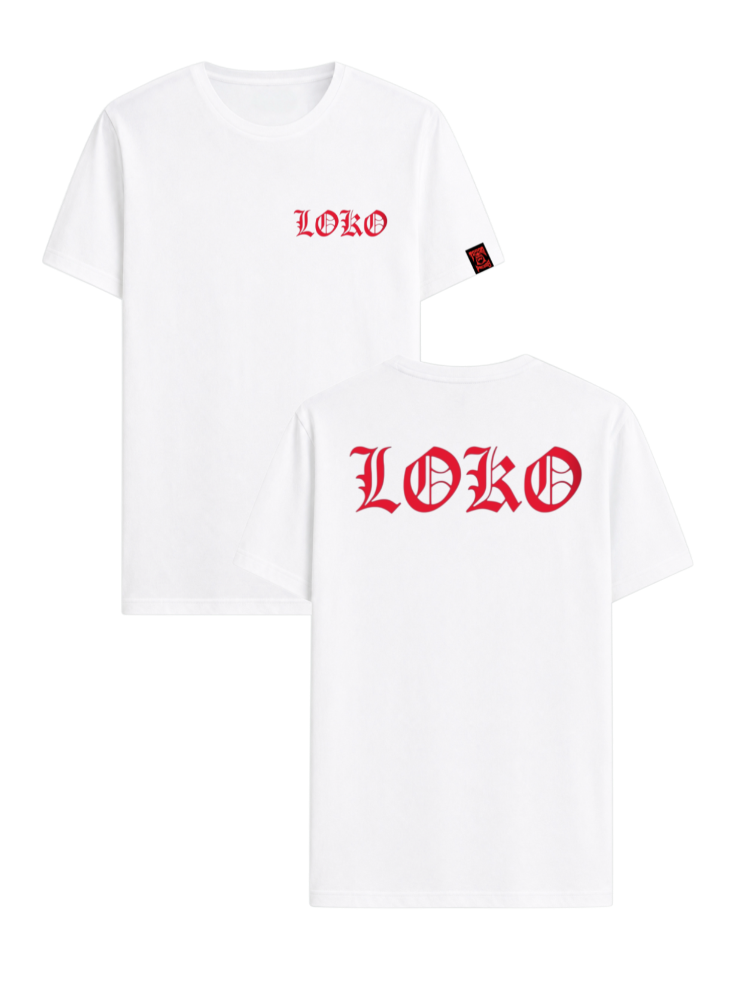 Cami LOKO Blanca / Roja